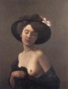 Felix  Vallotton, Woman with Black Hat